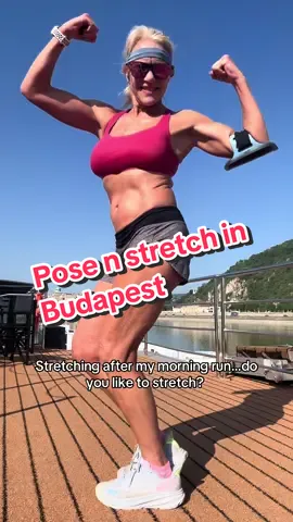 I love to stretch ❤️Do you? #BudapestRun #DanubeStretch #PostRunRecovery #StretchAndFlow #TravelRunner #RunningInBudapest #RiverRunVibes #MindfulMiles #YogaEverywhere #WellnessInMotion #RunStretchRepeat #ActiveTravel