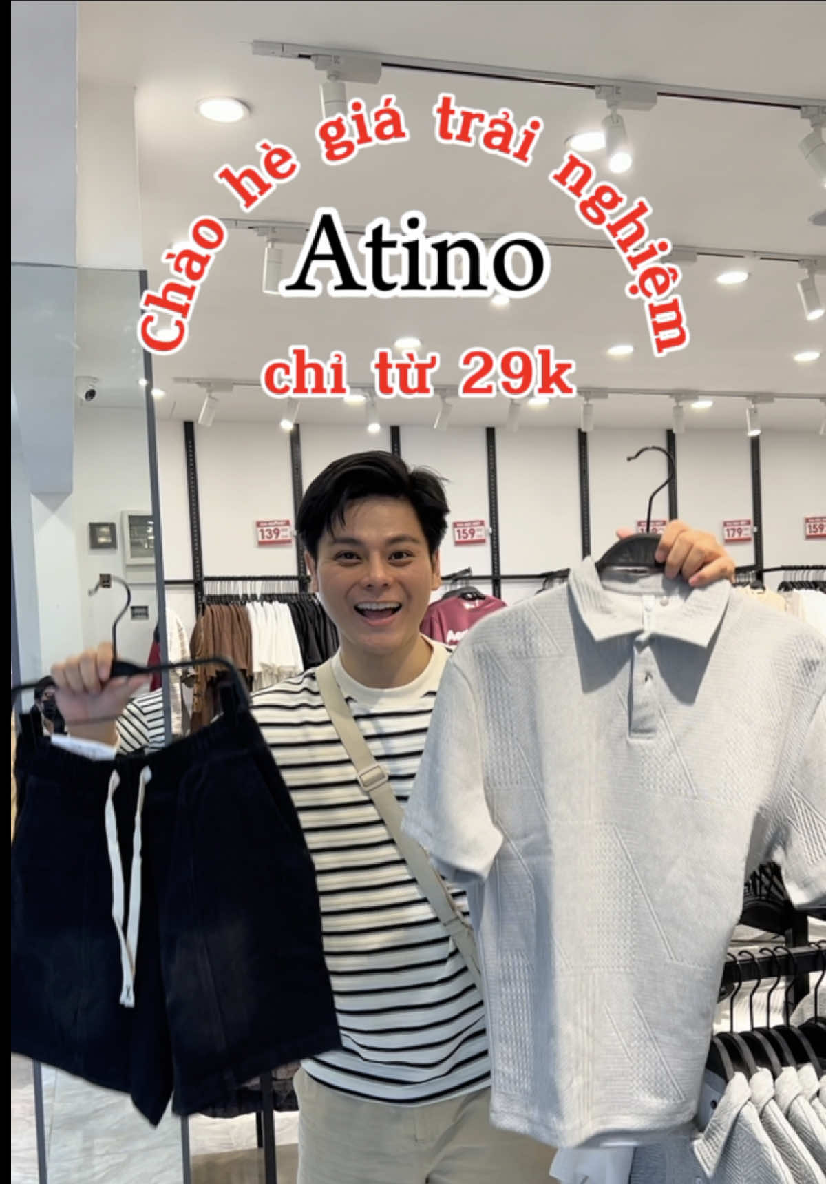 Mua đồ không cần nhìn giá tại shop Atino. Ai cần đồ chất lượng mà giá hạt dẻ thì ghé shop ngay nha #CapCut #vntai #atino #atino225vovannganhcm#thoitrangnam #donamgiare #sinhnhatatino #outfits 