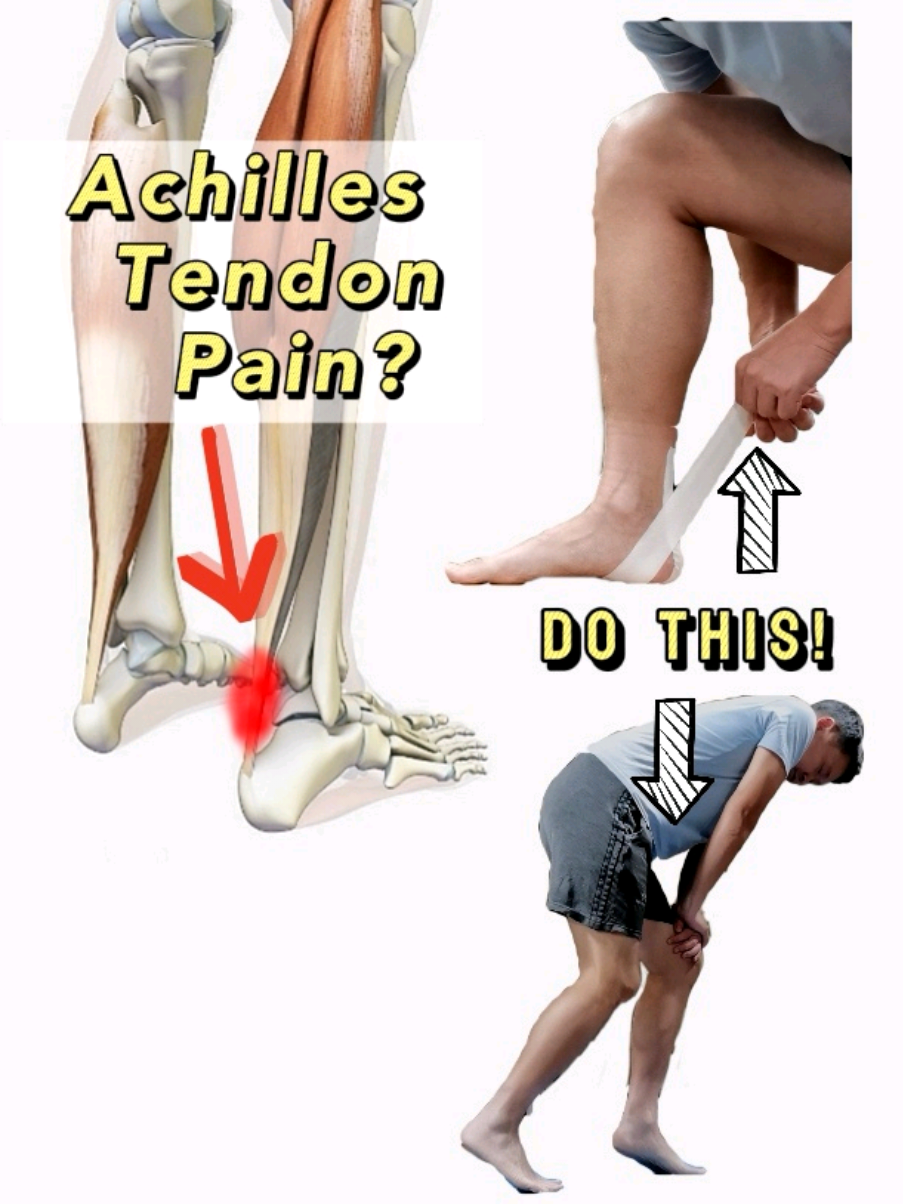 Achilles Pain? Train your Soleus Muscle! #achillestendon #achilliestendonrupture #soleus #soleusmuscle #physioleslie 