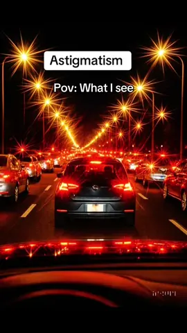 Pov: You finally realize why all the lights look like that at night. 😵‍💫 Anyone else?  Let us help you get back to seeing clearly. #weopticcambodia #astigmatism #blurryvision #pov #visioncare #eyehealth #phnompenhcity 