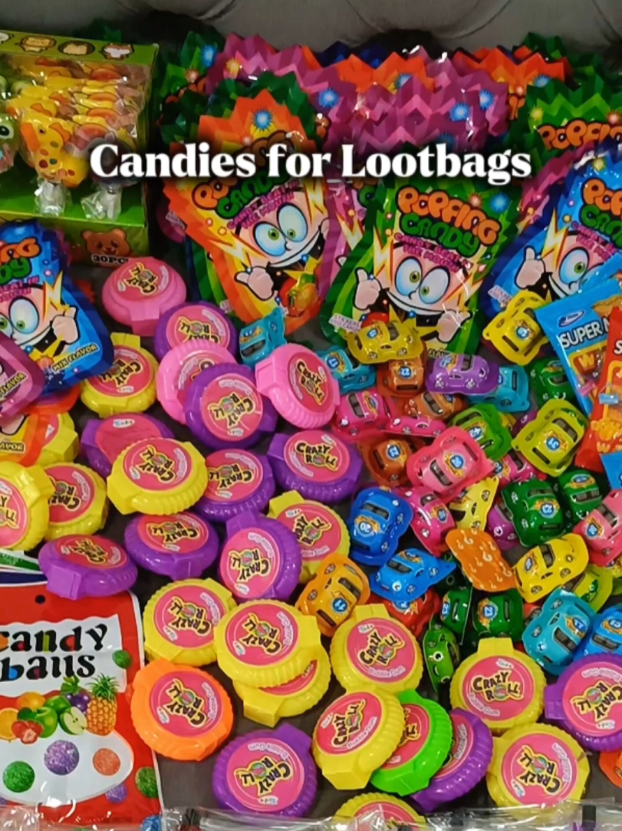 Candies for lootbags na pang budgetarian mommies like me🤗  #candies #lootbags #partylootbags #gummies #giveaway #fyp #foryoupage #viralvideo 