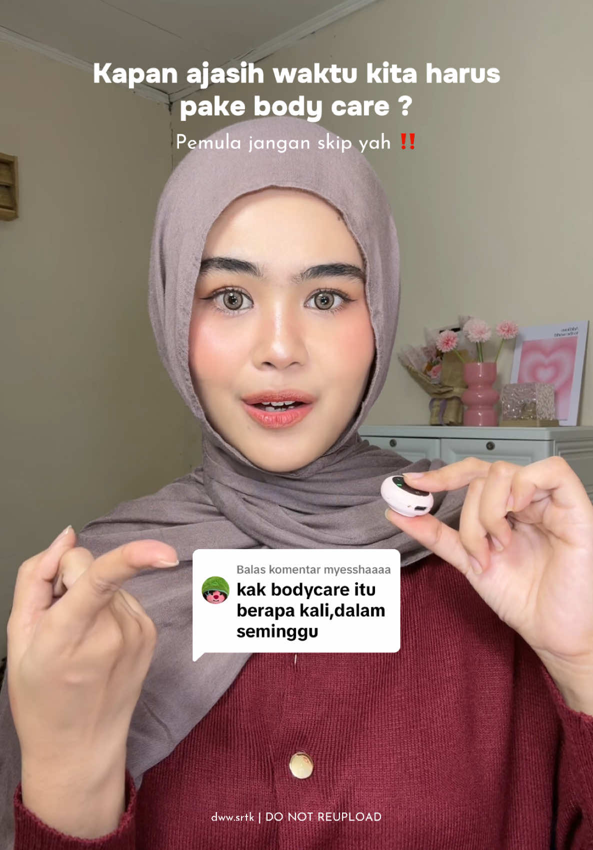 Membalas @myesshaaaa  ini dia jadwal pake body care yang bener 🤗 #bodycare #jadwalbodycare #bodycareroutine 