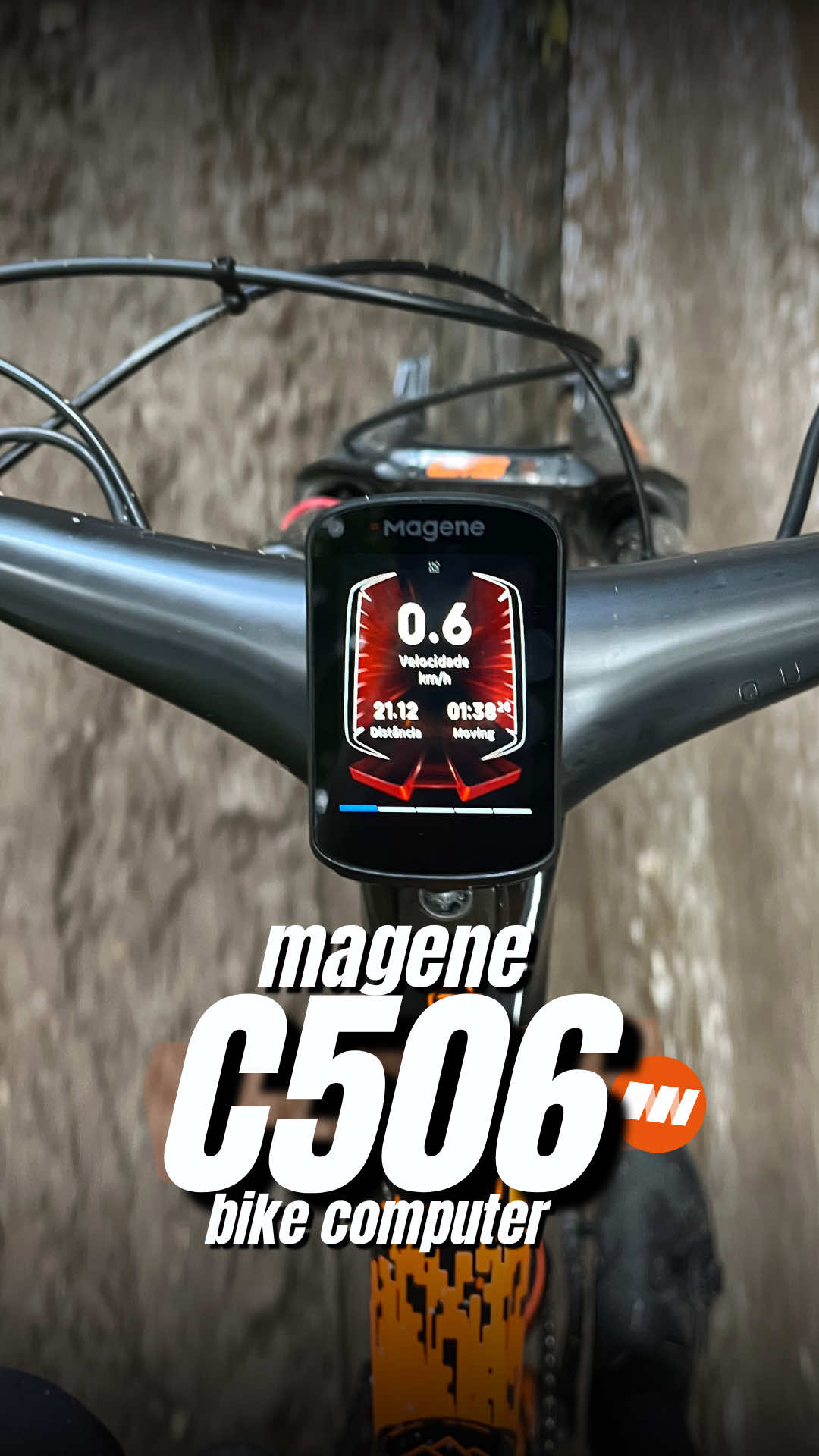 Mais uma Quick review de GPS por aqui: MAGENE C506  #debikenamontanha #mtb #pedal #mountainbike #ciclismo #dicasdebike #ciclocomputador #magene 