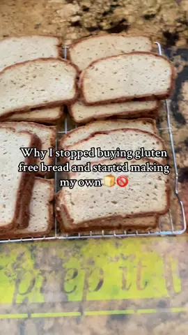 Store-bought gluten free bread could never 😌 Here’s why I started making my own & freezing it. #glutenfreebread #glutenfreegirlies #glutenfreelife #bobsredmill #celiacfriendly #glutenfreerecipes #homemadebread #glutenfreebaking #EasyRecipes #allergyfriendly #whatceliacseat 
