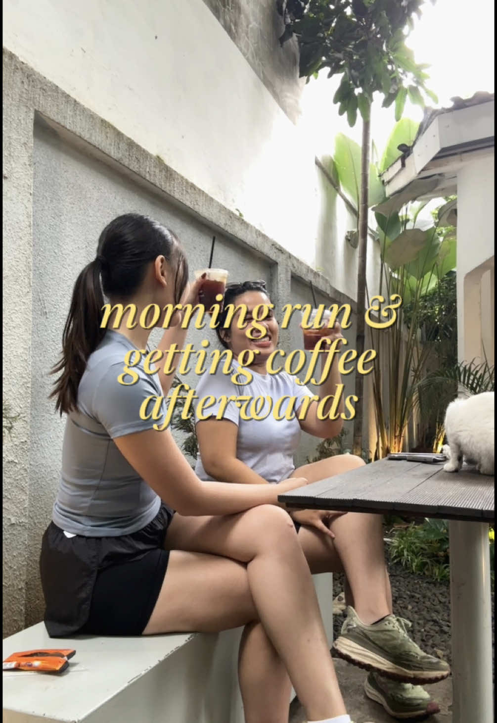 post-run caffeine 💖 #Running #lari #runtok #bandung 