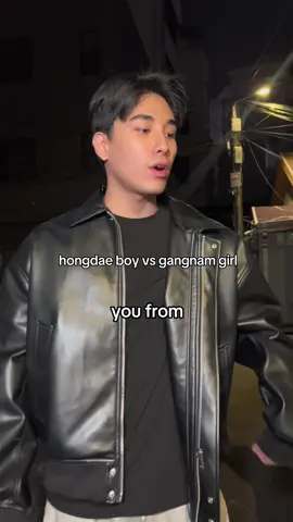 hongdae boy vs gangnam girl