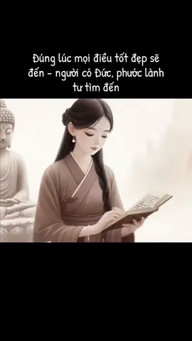 Mọi điều sảy đều là đúng lúc, đón nhận tích cực ... tin tưởng vào nhân quả .. 🌱 #CapCut #ilovetiktok #phatphapnhiemmau #xuhuong2025 #tuhanh #tinhthuc #giacngo #thiệnnguyện 