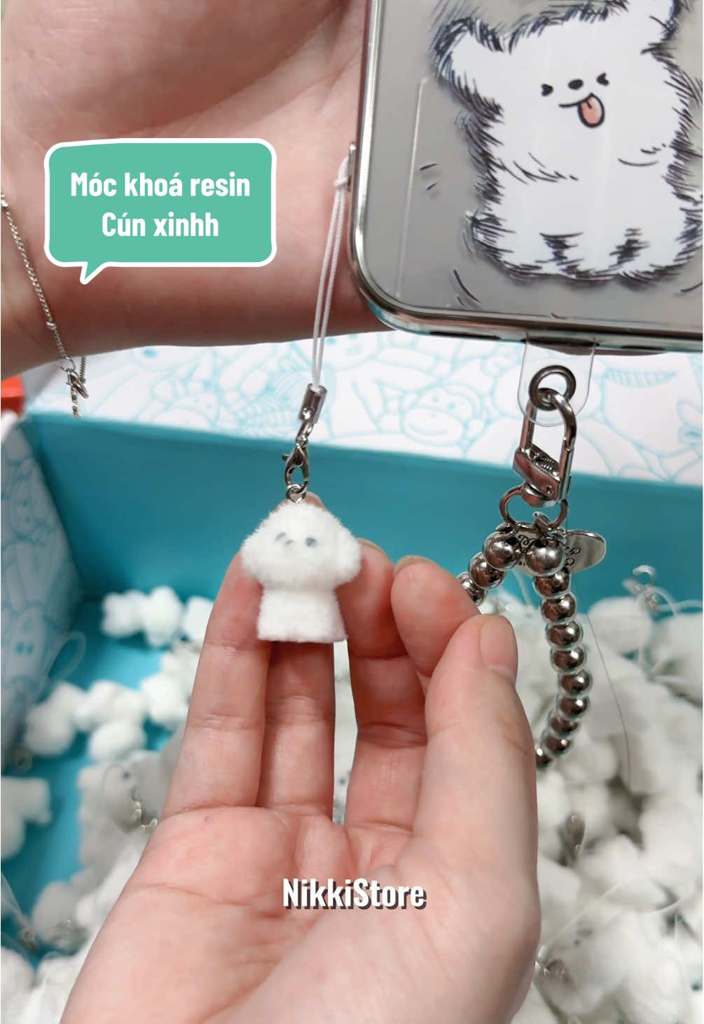 Móc khoá resin cún xinh shop về sl lớn rùi ạ. Sẵn các phân loại đẹp nhất ạ #mockhoa #mockhoacute #toys #tiktok #hppy #gaubong #keychain #jellycat #quatangbangai #quatang #quatanggiare #xh #tiktokshop #mockhoaresin 