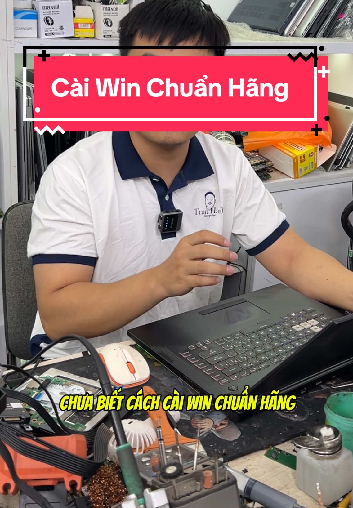 Video dành cho ae muốn cài win chuẩn từ hãng nhé 😇 #toantaymay #suachualaptop #laptop #gaming #computer #fyp 