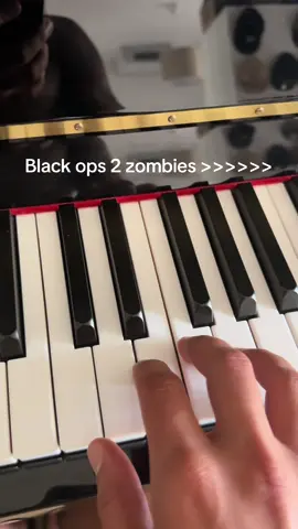 what memories😩 #zombie #blackops #blackops2zombies #cod #callofduty #piano #pianocover #pianotok 