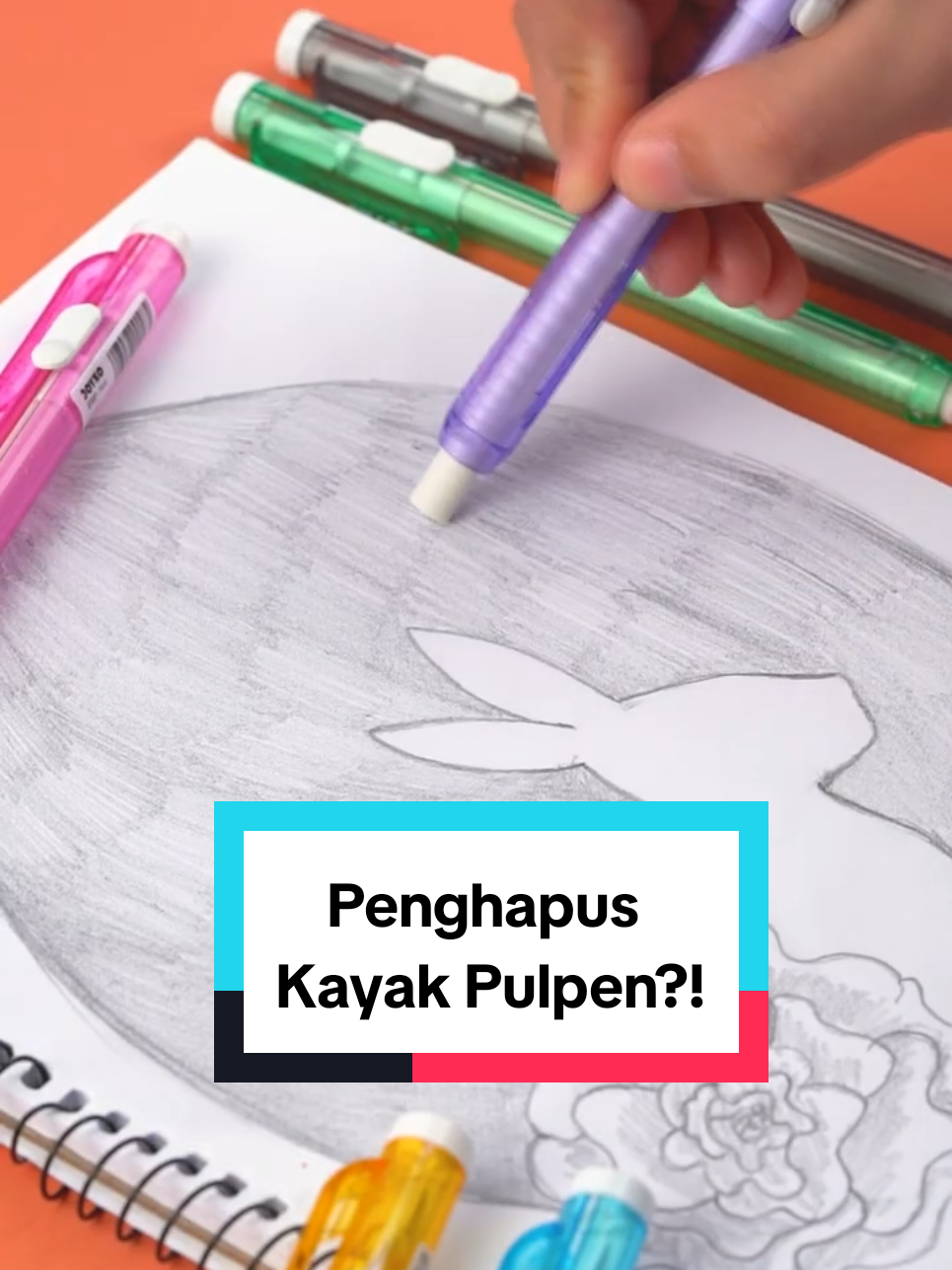 Nyaman banget nih digenggaman tangan penghapusnyaa~🙌🏼 #joykocreative #joykoindonesia #joykostationery #joyko #stationery #eraser #fyp #fypage 