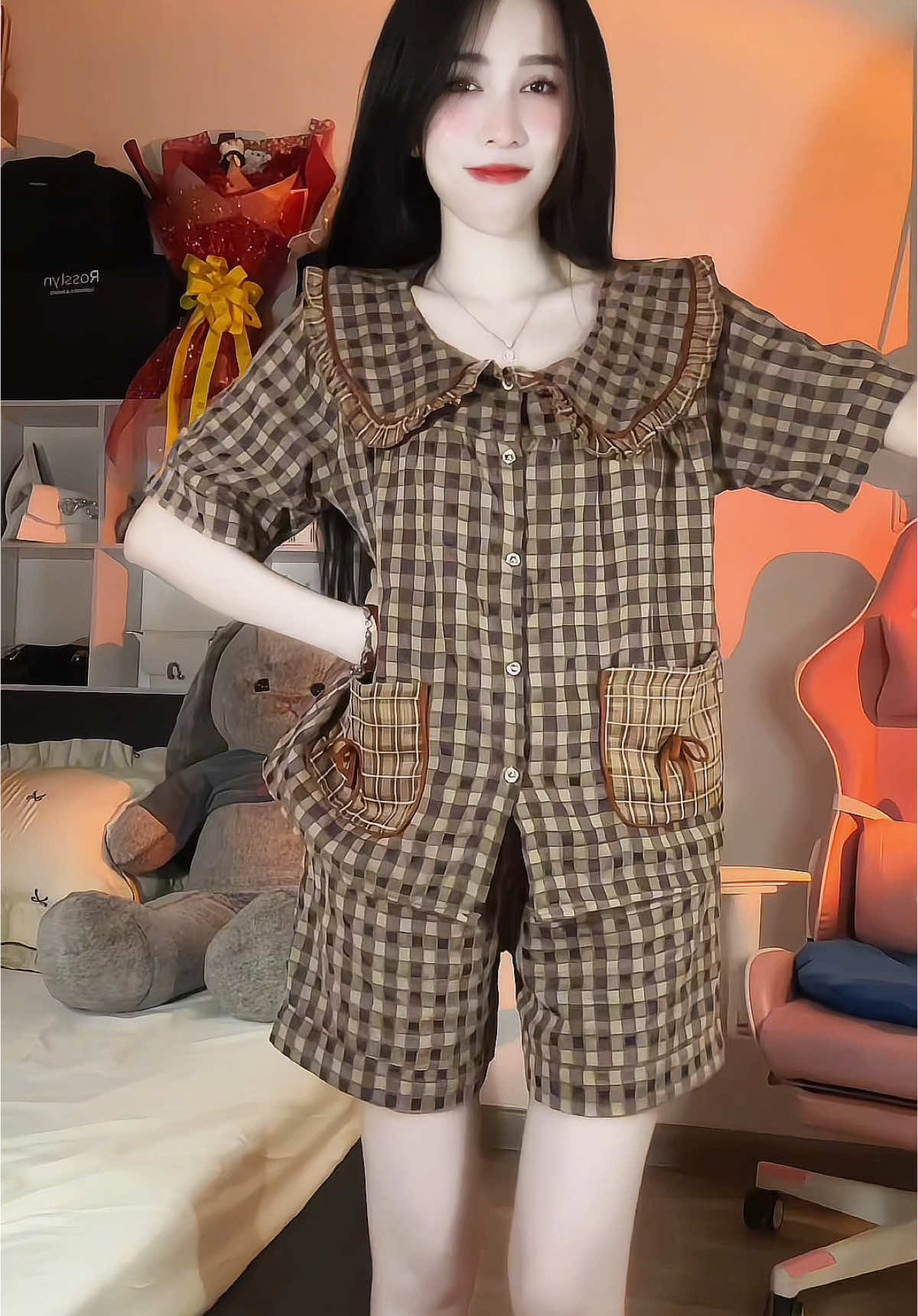 Bộ mặc nhà thoải mái 😗#sarahduonglive #sarahduongreview #sarahduongvlog #reviewquanao #setbomacnha #dobo #donguxinh #setdoxinh #bodui 
