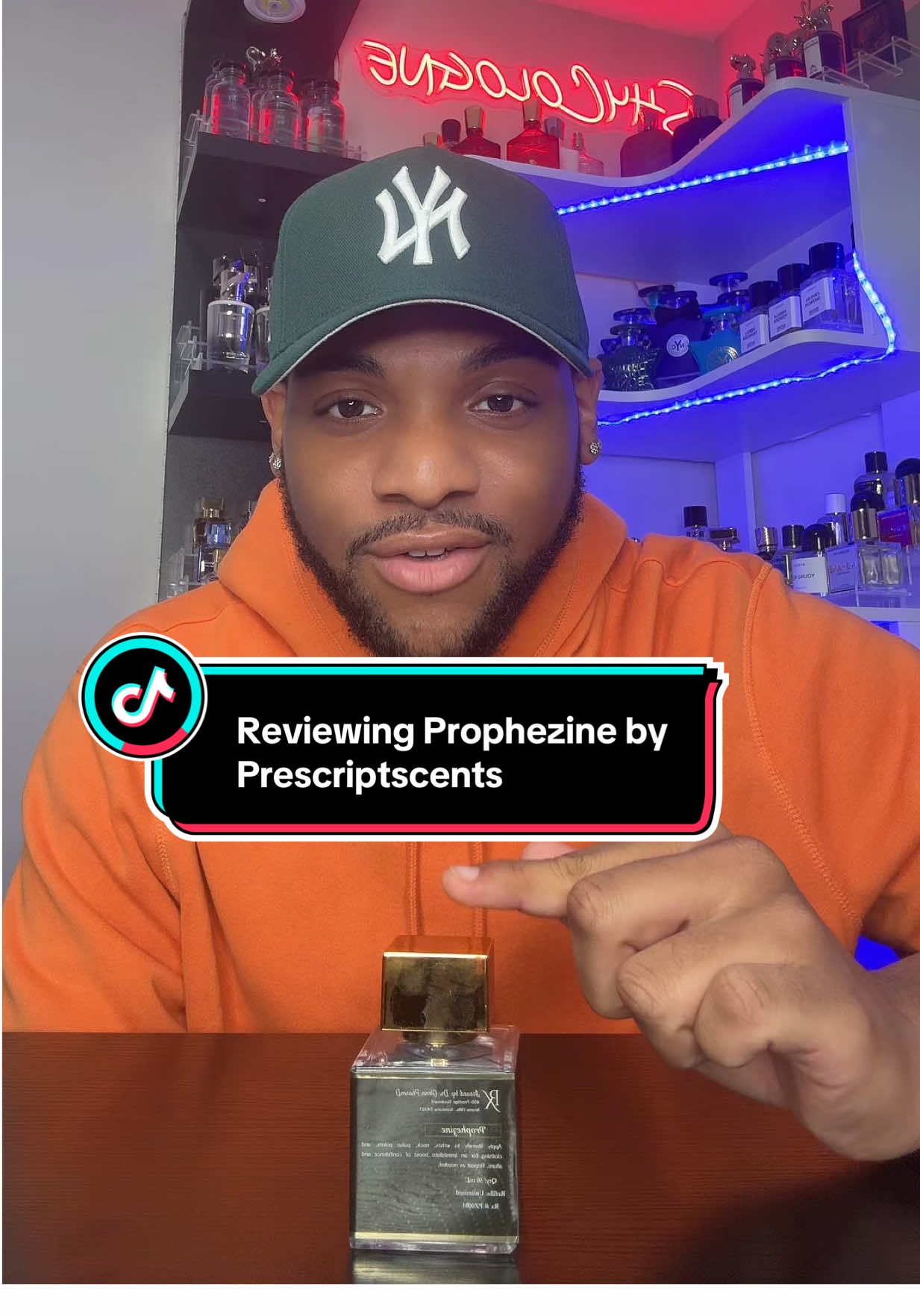 Reviewing Prophezine by Prescriptscents😮‍💨🙌🏾 A very unisex fruity musky fragrance. The perfect fragrance for everyday wear.  This reminds me of a man/woman that keeps themselves put together. No way you won’t feel like that guy or girl when you’re wearing this one!🔥  #fyp #foryoupage #prescriptscents #fragrancetiktok #cologne #review #prophezine 