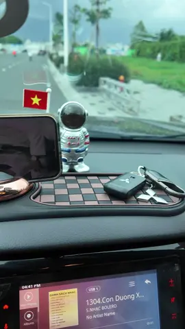 Đệm chống trượt để đồ tap lô tiện lợi #anhthereview #phukienoto 