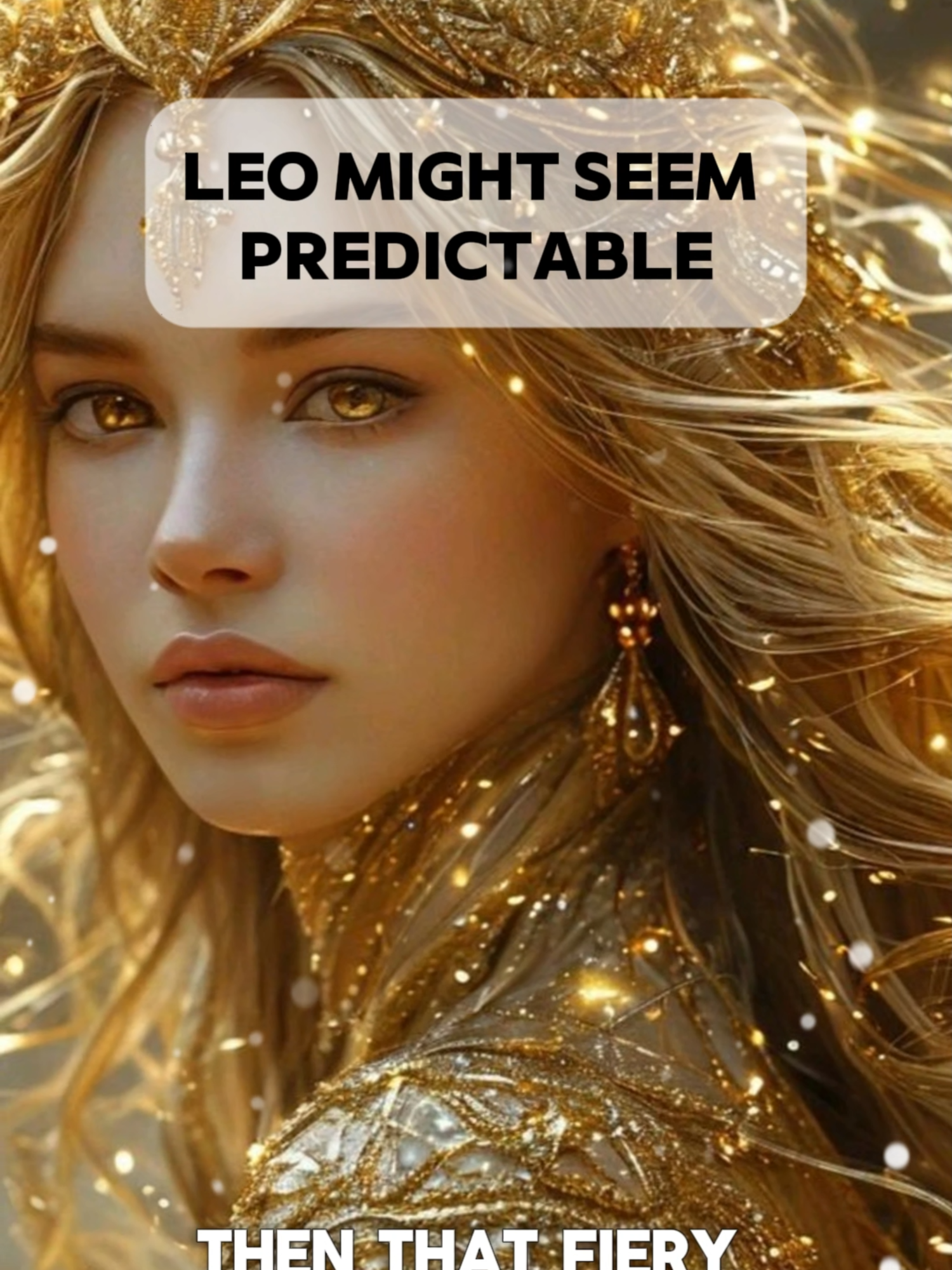 Leo might seem predictable #zodiacfacts #zodiacsigns #astrology #zodiac #top #leozodiacsign♌