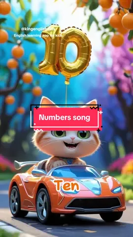 Numbers song #numbers #number #kidssong #englishforkids #kingenglishkids 