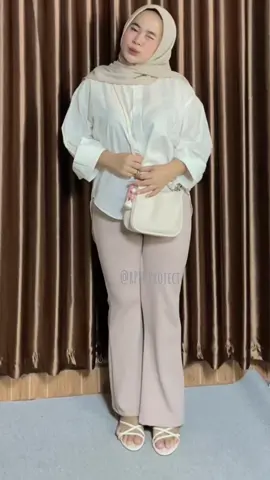 Dipake acara formal non formal juga tetep cakep😍😍#rekomendasi #flarepants #bahanscuba #outfitideas #fyp #racuntiktok #OOTD #fyppppppppppppppppppppppppppppppppppppシ 