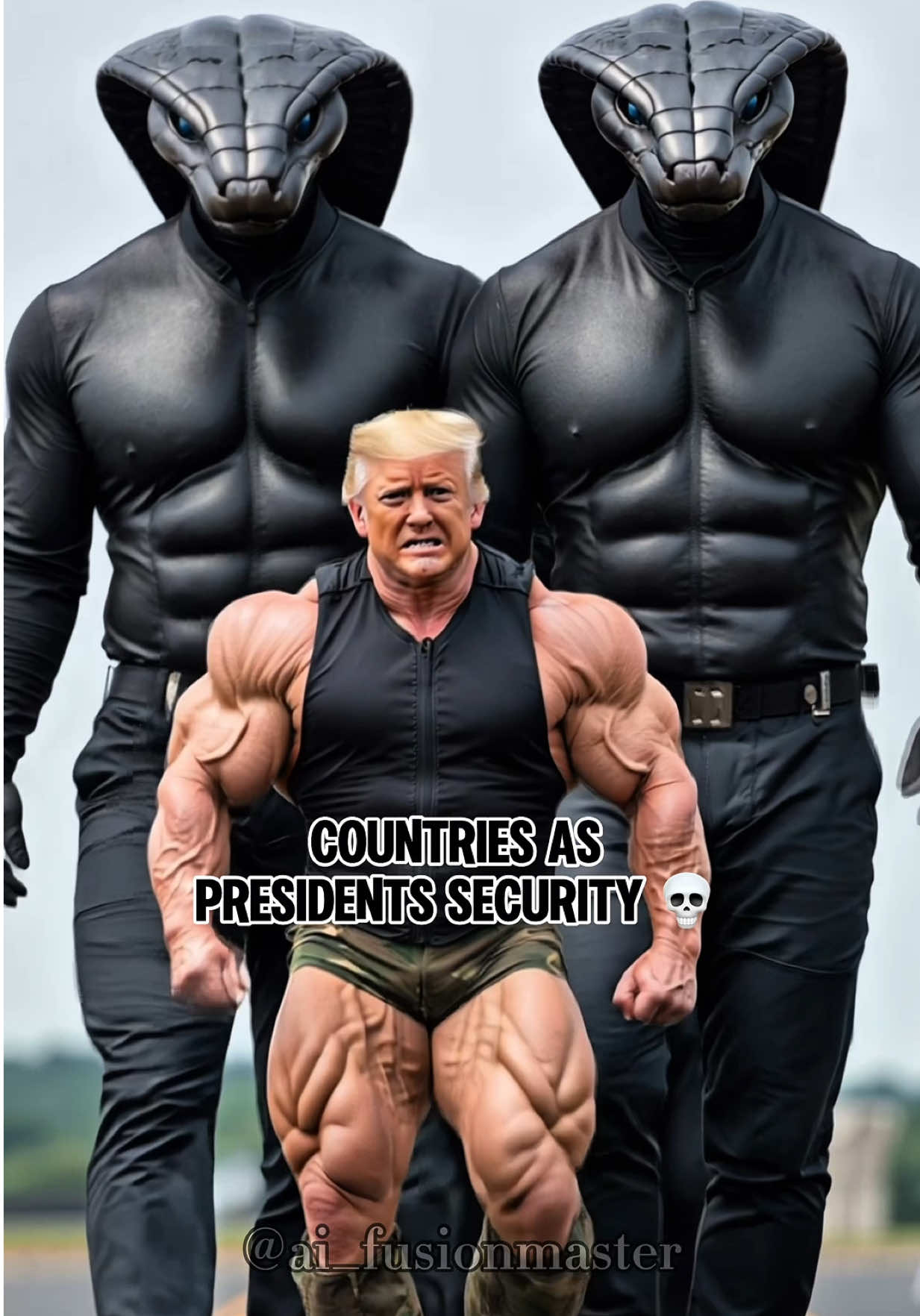 COUNTRIES AS PRESIDENTS SECURITY 💀 Create and monetize AI videos like this in 2 clicks — Link in bio 🔥 #countries#aiart 