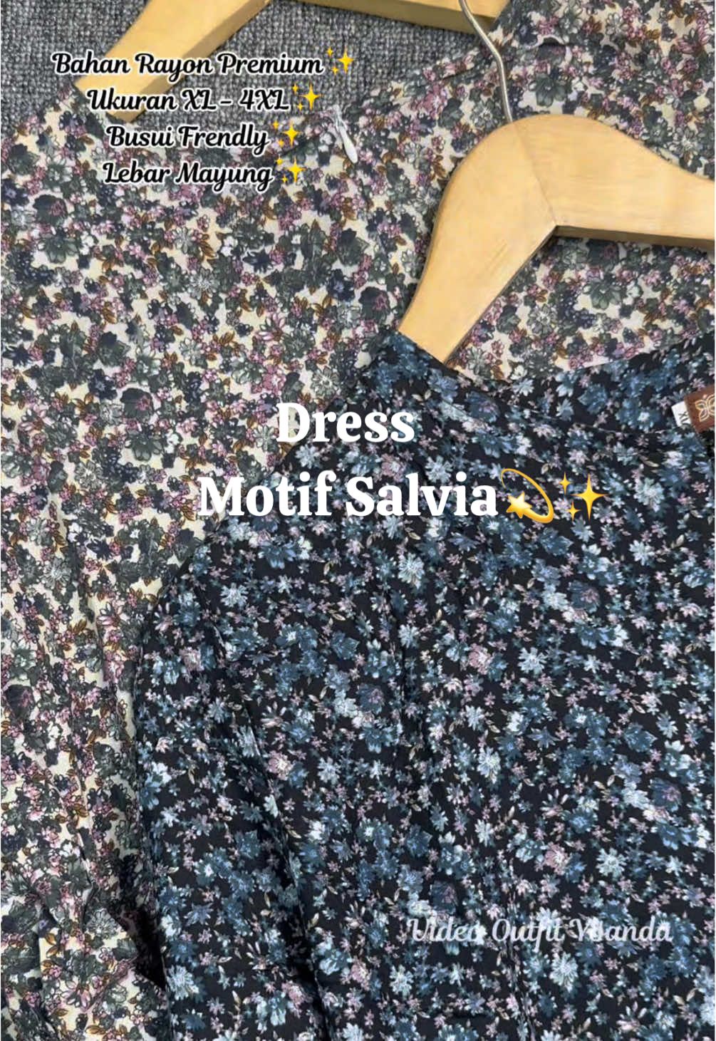 Motif Terbaru nya kakak🌻✨💫 #mididress #gamis #dress #gamisjumbo 