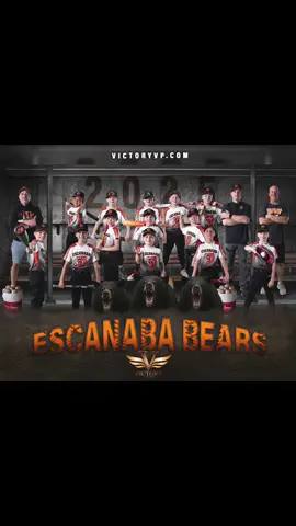 Escanaba Bears baseball team. Photography session. #baseball #photography 