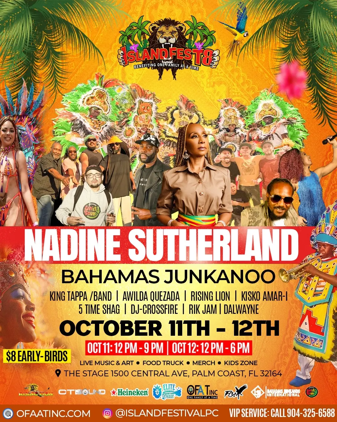 Lock in the date Oct 11th, 12th #foryoupage #festival #soca #bouyon #reggae #afrobeats #fest #food #fyp #liveband #singer #kingtappa