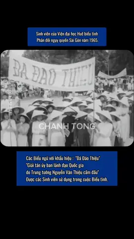 #VienDaiHocHue #1965  #KhangChienChongMyCuuNuoc 