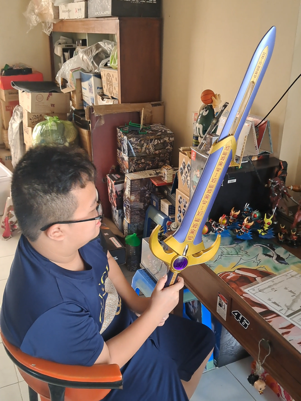 Bandai Kamen Rider Kuuga CSG Titan sword #bandai #bandainamco #kamenrider #kuuga #kamenriderkuuga #sword #2025 #buyamaha90 #octimustshop #unboxing #monsterenergy 
