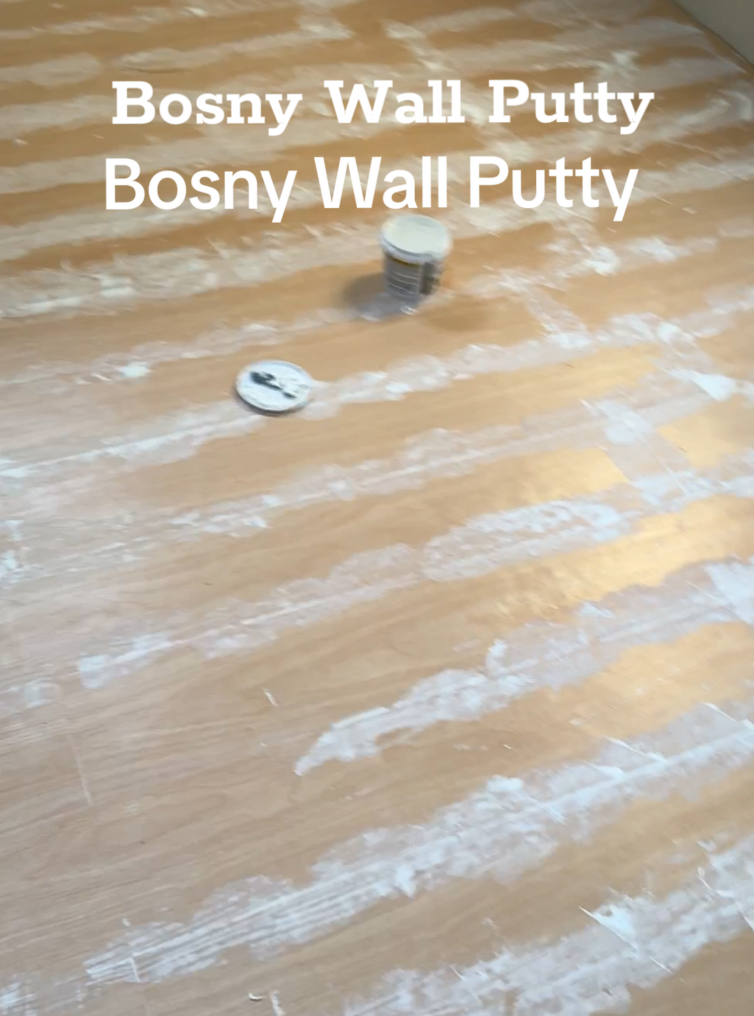 Bosny Wall Putty na pwedeng gamiting grout, masilya sa kahoy at sa pader. #ampoltime #wallputty #bosnywallputty #masilya #grout 