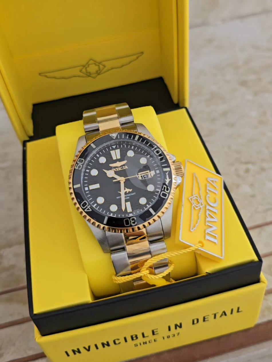 🔴 INVICTA PRO DRIVER DE CUARZO 2 TONOS, ACERO INOXIDABLE, 100% ORIGINAL 📲 ESCRÍBENOS A NUESTRO WHATSAPP 0984271309 🚚 ENVÍOS A NIVEL NACIONAL 🇪🇨 #invicta #ventas #invictaspeedway #invictawatch #invictaprodiver #invictaoriginal #relojesdelujo #increible #invictawatch 