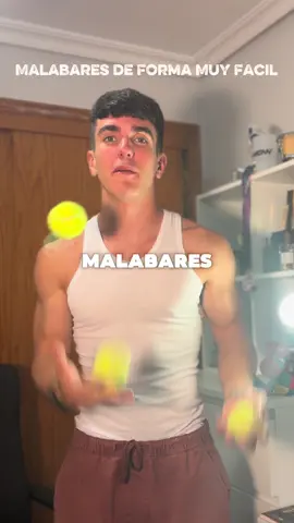 Tutorial de malabares con 3 bola. Es muy facil si controlamos el primer y ultimo paso😉.  #malabares #tutorial 