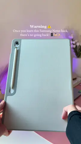 Warning ⚠️: Once you learn this Samsung Notes hack, there’s no going back! 📱✍🏻✨ App: Samsung Notes Tablet: Samsung Galaxy Tab S10+ Fe  #samsunggalaxy #samsungnotes #samsungtab #galaxytab #studytok #digitalnotetaking 