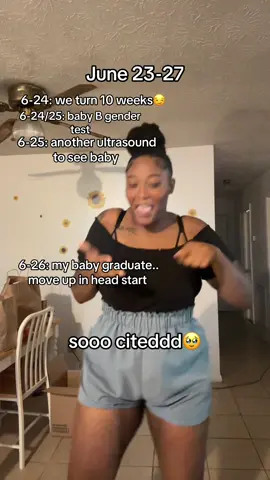 Still debating on a gender reveal or not but ahhh what do yall think baby B will be ❤️?? #fypシ 