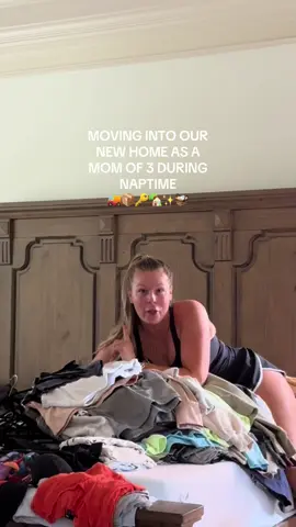 But will I ever wear that string bikini again!? 😅 That’s the real question lol #momof3 #moving #closetcleanout #organize #cleanwithme #Lifestyle 