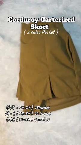 Awra Shorts/Skirt/Skort (all in one) Corduroy fabric 🩳🎀#skort #skorts #skirt #shorts #corduroy #corduroyshorts #corduroyskort #garterized #garterizedshorts #womenswear #casual #comfort 