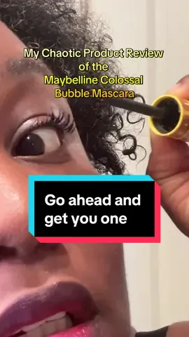 My new favorite Maybelline Colassal Bubble Mascara  #maybelline #mascara #MakeupRoutine 