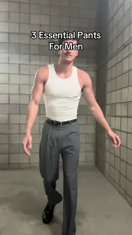 3 Essential Pants for Men.. 👖 Relaxed Pleated Pants @gap  Slim Jeans @bananarepublic  Slim Cropped Pants @shapingnewtomorrow  #justyax #yax #model #posing #mensfashion #essentials #OOTD 