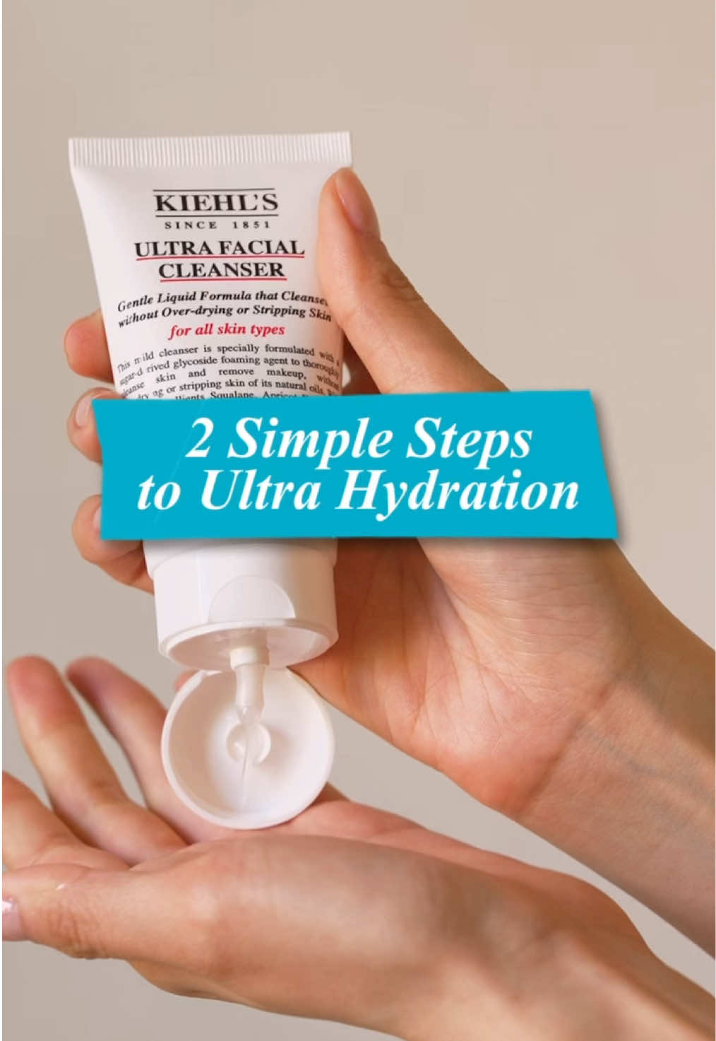Kulit lembap dan skin barrier yang kuat gak harus ribet! Cukup 2 langkah: bersihkan dengan Ultra Facial Wash, lalu kunci kelembapan dengan Ultra Facial Cream. Simple, tapi efektif 😉✨ #simpleskincare #skincarestep #moisturizer #facewash #ultrafacial #kiehls #kiehlsid