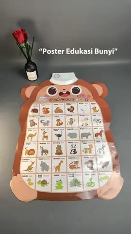 poster edukasi bisa bunyi😍 #posteredukasi #posterbelajar #poster #belajaranak 