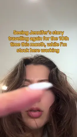 Watching Jennifer live her best life while I’m on my 3rd Teams call… but it’s okay, our time is coming. We got this guys 🫡✨ #WFH #StayFocused #9to5 #corporatelife 