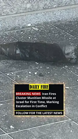 In a significant escalation, Iran has launched a missile armed with cluster munitions at Israel for the first time. Cluster munitions are banned by over 100 countries due to their wide-area impact and long-term danger to civilians. These weapons release dozens or even hundreds of smaller bomblets, maximizing damage, especially in densely populated areas. The attack signals a dangerous new phase in the Iran-Israel conflict, raising fears of greater civilian harm and broader regional fallout. #breakingnews #iran #israel #USA #UK #news #middleeast 