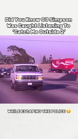 OJ Simpson Escaping The Police Listening To Ski Mask ‘Catch Me Outside 2’ #fyp #skimasktheslumpgod #catchmeoutside #followers➕ #ojsimpson #CapCut 