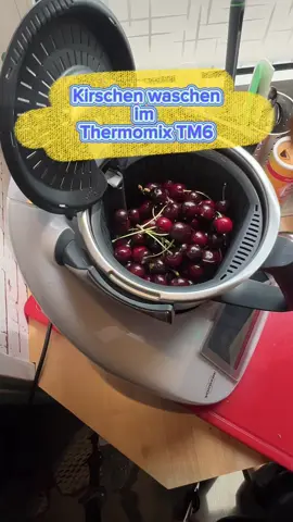 Wenn du denkst, du kaufst nur Kirschen – und plötzlich bist du in nem Chemie-Experiment.“ Sag einfach Bescheid. 🍒 #kirschenzeit #thermomixtm6 #kaisernatron #sommerobst