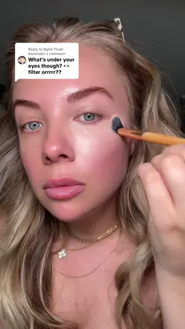 Replying to @Nghệ Thuật Bartender  This is the best filter like duo I own 🤌🏼 #filterlikemakeup #undereyeconcealer #darkcircles #colorcorector #concealer #antiaging #makeuptipsandtricks 