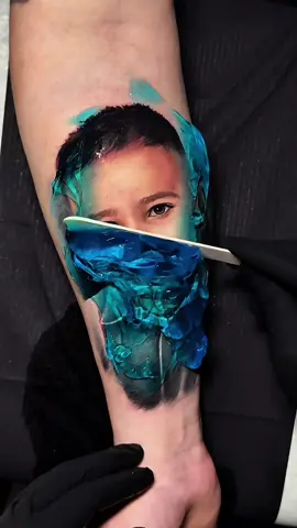Tattoo portret realism color ❤️#creatorsearchinsights #tattoo #tatuaje #familytattoo #portret #tattooartist #colortattoo 