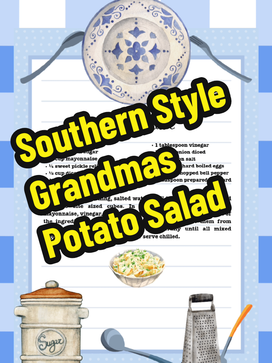 #potatosaladrecipe  #grandmasrecipes #recipesoftiktok tiktok