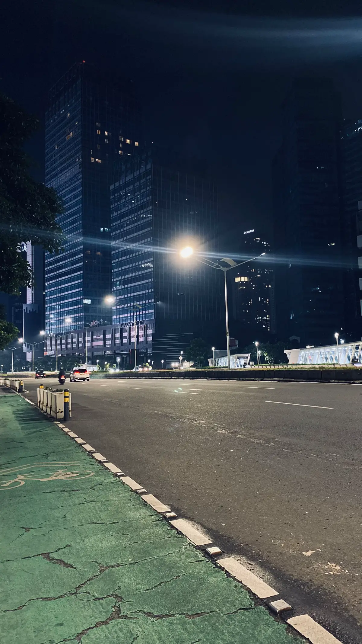 Jakarta malam hari #jakartacity #sudirmanstreet 