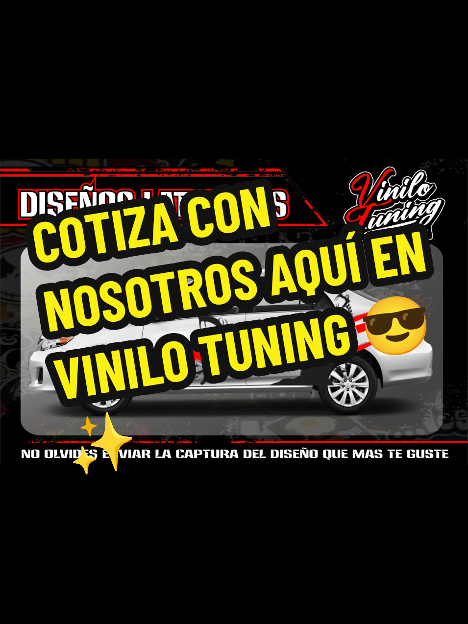 Cotiza con nosotros 😎✨ #vinil #tuningcar #calcomanias #diseños #sport #tuningclubonline 
