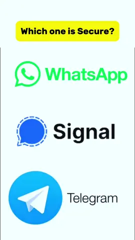 which messaging app is truly secure for your privacy. 🔐📱💬  #techexplained #messaging #apps #security 