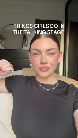 Things the girlies do in the talking stage 😳😍  #relatable #talkingstage #dating #chloetayloruk 