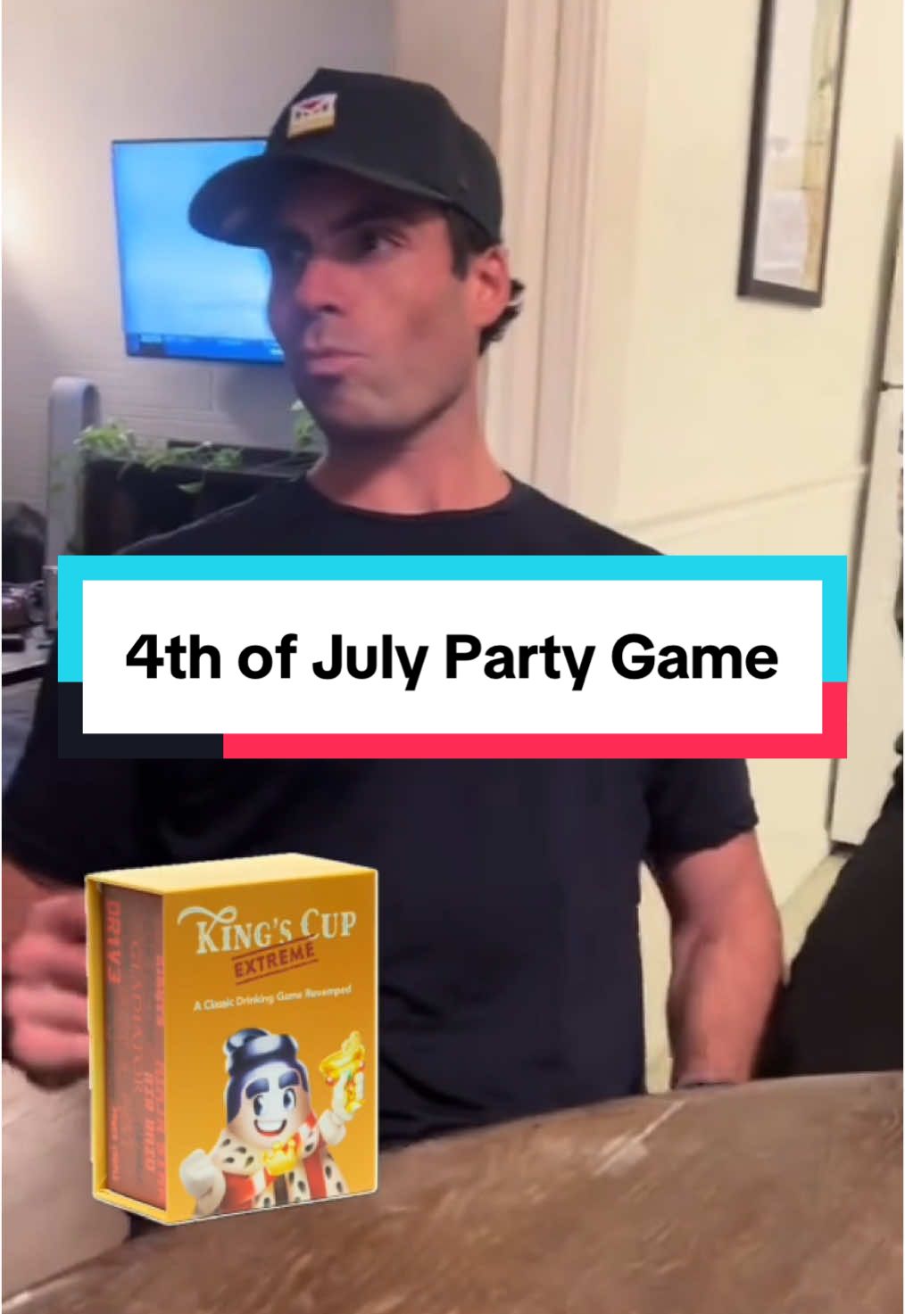 Most memorable 4th of July stating up till 4am playing this game 😂 #partygame #kingscup #fyp #drinkinggames #moviegame #summerpartygame #4thofjuly 